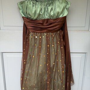 Strapless semi-formal party dress (Juniors/Teen)